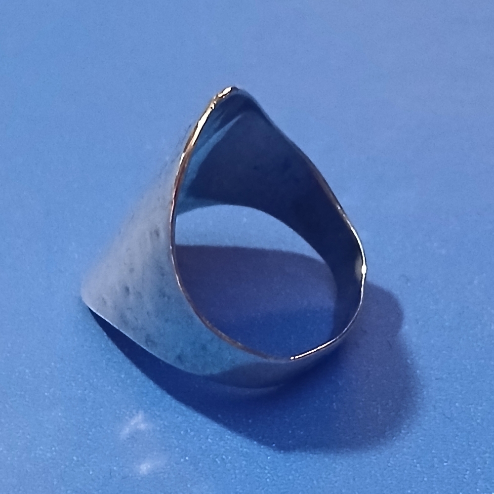 Silver Statement Ring - image 4